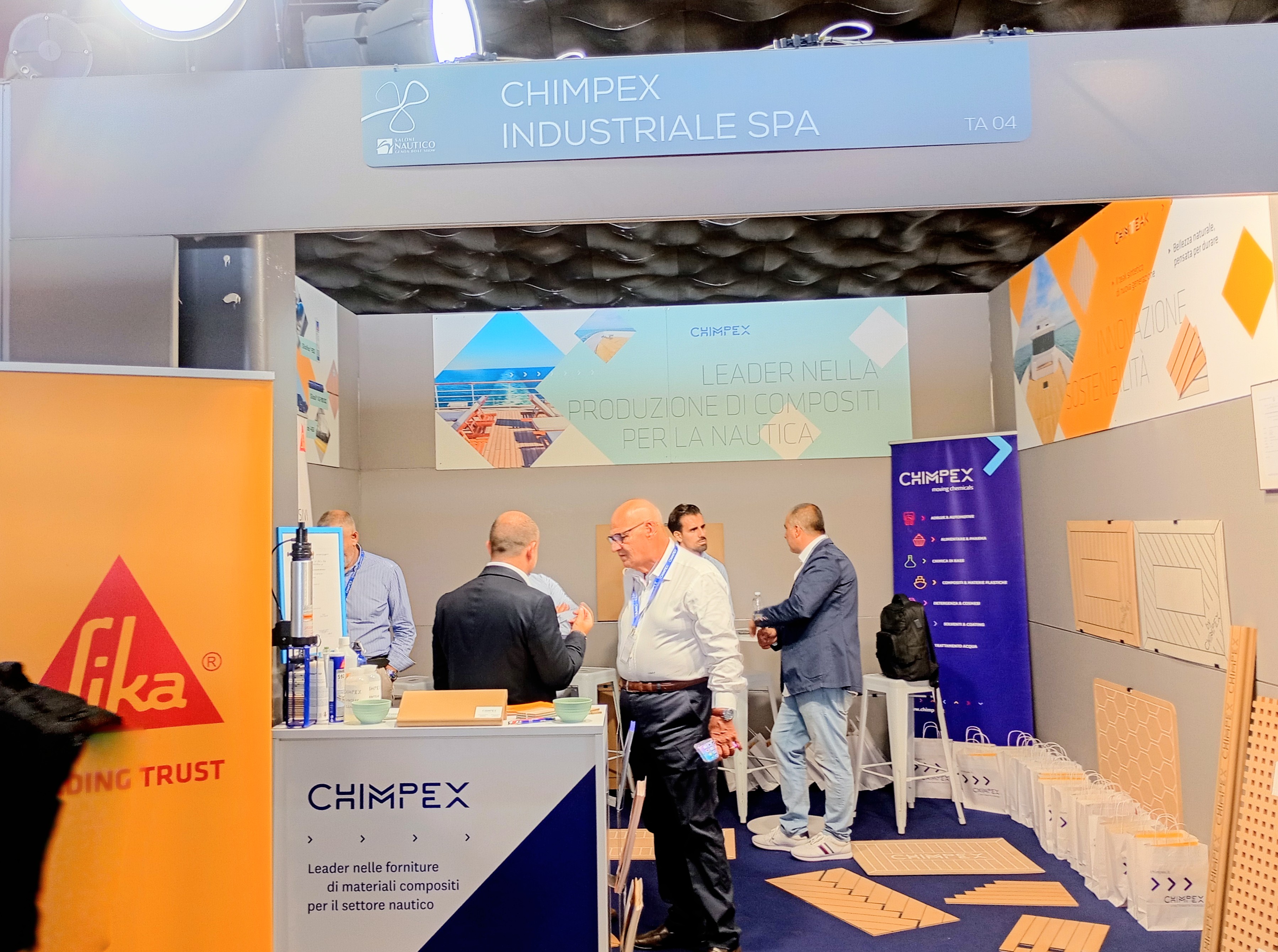 Chimpex. I nostri partners al Salone Nautico di Genova